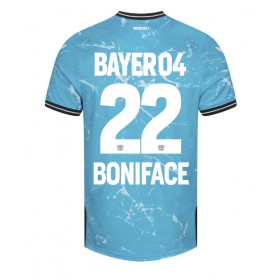 Bayer Leverkusen Victor Boniface #22 3rd Trikot 2023-24 Kurzarm